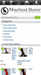 Mobile Screenshot of moorlandhosiery.com